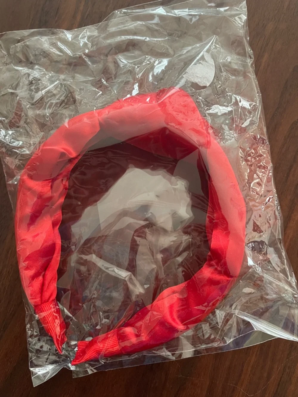 Red Fabric Hairband - Picture 1 of 4